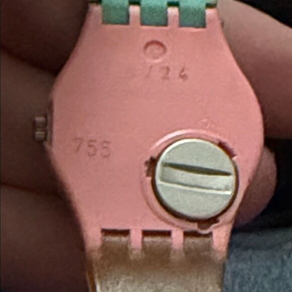 Vintage 1987 Swatch Blue Cassata LP103 – Ladies’ Collectible main image 5